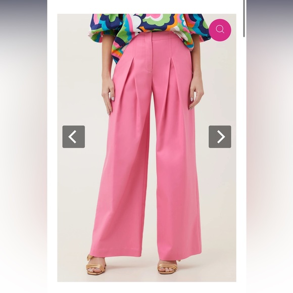 Nwt Trina Turk pink pants - Picture 2 of 5